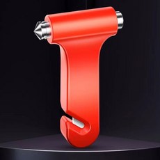 자동차 안전밸트절단 비상탈출 망치 커터 도구 41786ea 1(PC), 보호캡X