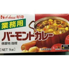 House 好侍 佛蒙特咖哩 甜味 1kg, 1個