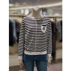 트리아나 트리아나 소고 스트라이프 라운드니트티셔츠AK1TA08 (P003208448)