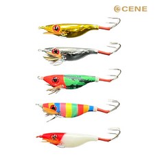 세네 삼발이에기 문어에기 야광 왕눈이 돌문어 피문어 채비, 1개