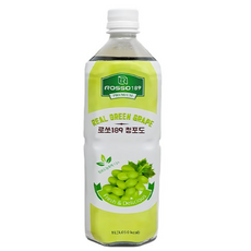 로쏘189 청포도 음료베이스, 1L, 4개