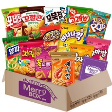 스낵 13종세트 1호{새우깡+양파링+바나나킥+꿀꽈배기+자갈치+감자깡+고구마깡+오감자+꼬북칩+스윙칩+왕고래밥+눈을감자+꼬깔콘}+메세지카드, 1박스, 과자세트