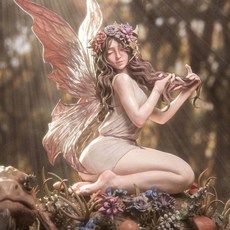 전체 높이 38mm 수지 모델 키트 숲의 여신 조립 및 색칠(3D 인쇄) TD 7273/3D, 01 TD38 7273 3D