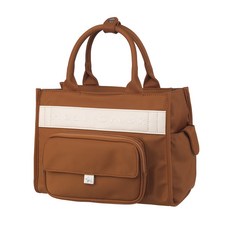 힐크릭 H512 여성 로고 토트백 D/ORANGE_YS, 다크오렌지