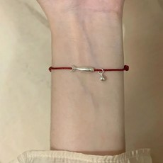 鴻利首飾廠 錦鯉細手鏈 紅繩女款