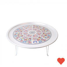 주방용품 알루미늄 원형 밥상 왕왕대