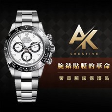 RX8手錶保護膜 AK系列 Rolex D1 適用於116508/116500(白熊貓 黑熊貓)手錶螢幕保護貼, 1個