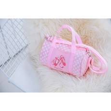 [엘레네]하트땡땡이망치가방 하트땡땡이발레가방 망치가방 발레슈즈가방 토슈즈가방 핑크발레가방