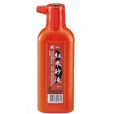 吳竹Kuretake 吳竹硃砂液 紅色 80c.c./200c.c. 書畫用, 1個, 紅蓋80c.c.(書畫用)