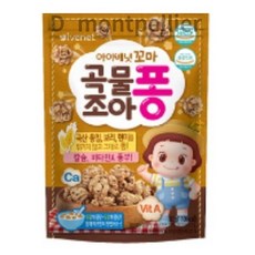 아이배냇 꼬마곡물조아퐁 과자 30g, 곡물맛, 7개