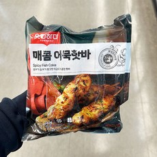 요리하다 매콤 어묵핫바 640g, 1개