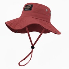 푸자오 남녀공용 정글모 아웃도어 등산 낚시 모자, 브릭