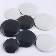 벨모라 고무버튼/옵션선택 철판 홀커버 충격방지 구멍캡, 30파이/회색