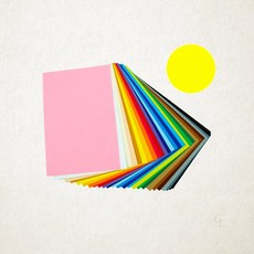 칼라펠트 접착 연노랑 45x30cm 붙이는 펠트지 색지 508H 1개입