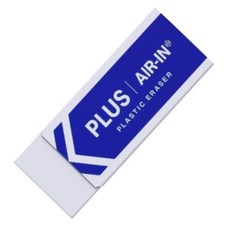 PLUS 에어 인 지우개 대형 화이트 ER-100AN 32x74mm, 단품, 단품