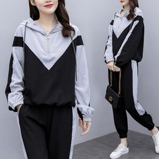 Eoraundeu24 女款運動套裝戶外Anorak防風褲
