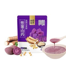 에이와마메조라미 마메장분|무조정 고단백|무설탕|타이완 스테디셀러 소이밀크 파우더 1봉지 자색고구마×참마, 1개, 1g