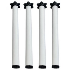 Reform Plus 餐桌腳 700mm 桌腳 書桌腳, 白色, 4個