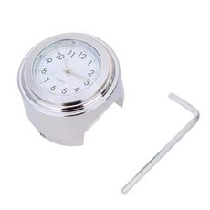 台灣出貨 耐摔夜光摩托車載時鐘電子表鐘電動車時鐘配件高端時尚車把表時鐘