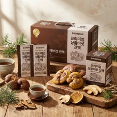 [국산] 무첨가 상황버섯진액 70ml×30포 건강즙 선물세트, 70ml, 1개
