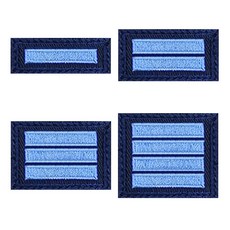 공군 파랑 군인 약장 계급장 와펜