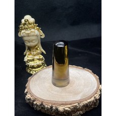 JOSEPH藝品 天然無燒黃水晶印章 近清透料 黃水晶印鑑 開運印章 個人印章 公司印章, 1個