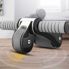 제이에스몰 논슬립 저소음 AB휠 복부운동기구, 논슬립 휠슬라이드(그레이)