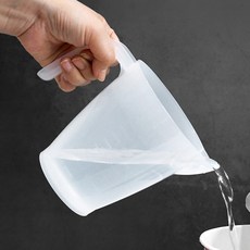 사나다 전자렌지용 손잡이 계량컵 1L, 투명, 1개