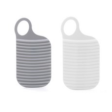 손빨래 전용 속옷 미니 빨래판 세탁 패드 휴대용 접이식 위생, 그레이, 상세페이지 참조