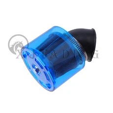 [호환제품] 오토바이 28/32/35/38/42/48mm 스플래시 방지 에어 필터 클리너 50cc250cc 구덩이 먼지 자전거, 14 35MM 엘보B