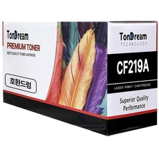 HP CF219A 호환 드럼 M102a M102w M130fn M130fw M130nw 재생, 1개, 검정-Black