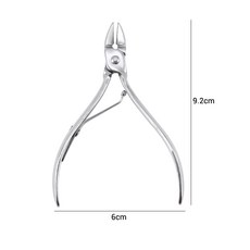 레인보우 네일 데드 스킨 리무버 스테인레스 큐티클 니퍼 아트 케어를위한 전문 매니큐어 도구, 01 1