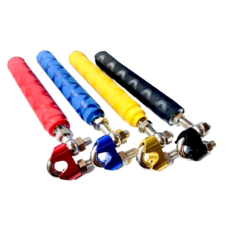 킹콩 오토바이 거치대 확장 마운트 사이드미러 백미러 자전거 연장 익스텐더, 블루, 1개