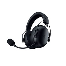 Razer 雷蛇 BlackShark V3 X HyperSpeed 黑鯊 無線耳機 7.1聲道 電競耳機, 主商品+黑色耳機架, 黑色, PC