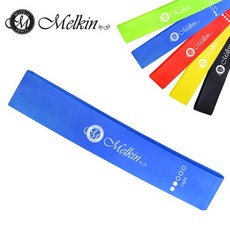 멜킨 루프밴드 2단계 필라테스 요가 홈트 다이어트 블루, 단일옵션