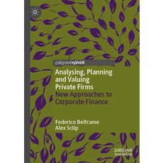 (영문도서) Analysing Planning and Valuing Private Firms: New Approaches to Corporate Finance Hardcover, Palgrave MacMillan, English, 9783031380884