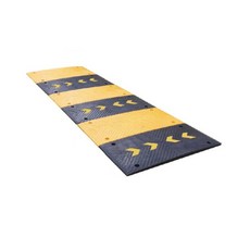 과속방지턱 조립식 낮은 과속방지매트 폭1000 도로안전용품 안전 튼튼 상가, 검정 화살표패턴, 1개, 검정 화살표패턴