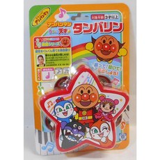 麵包超人 ANPANMAN 兒童 星星造型 鈴鼓 樂器 玩具, 1個