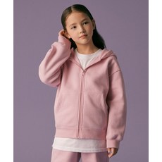무신사 스탠다드 MUSINSA STANDARD KIDS 기모 오버사이즈 후디드 스웨트 집업 [인디언 핑크] MKBTKAZ03-IP 475149