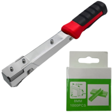 준성유통 해머타카 타정기+8mm 타카핀 1000p 망치타카, 1개