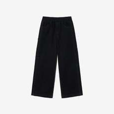 휠라키즈 세미 와이드핏 팬츠 (FK2PTH1301X_BLK)