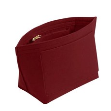 플리에이지 핸드백용 정리함 포켓이 가방 분리대 향상된 수납 라이너, 1개, 4. Deep Red