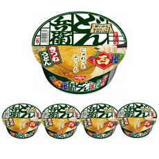 닛신 돈베이 키츠네 우동 동일본 한정, 96g, 5개