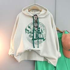 달콩 여성 빅사이즈 봄신상 리빙오버핏후드맨투맨