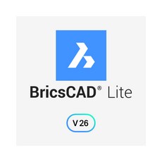 BricsCAD V26 Lite Single 영구 라이선스 브릭스캐드 라이트, BricsCAD Lite