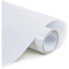 반사 열전달 비닐 HTV 잡초 전송 장식 쉬운 필름 티셔츠 절단, 30cmX500cm, 4 white