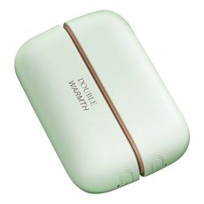 磁吸分離式迷你暖手寶，鋁合金3秒速熱，三檔溫度調節，輕巧便攜，多色可選, 綠【鋁合金材質】, 無