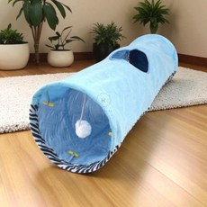 쥬쥬터널 블루 분리불안완화 다묘가정 운동 공간놀이