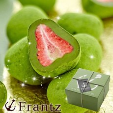 일본 고베 초콜릿 스낵 프란츠 상자 딸기 더블 샌드위치 트러플 맛 수입 화이트 스팟 선물, 1개