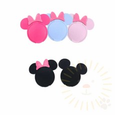 물티슈캡 물티슈 캡형 탈부착캡 물티슈케이스 뚜껑, 해피트랙 3-티슈캡-리본핑크, 1개